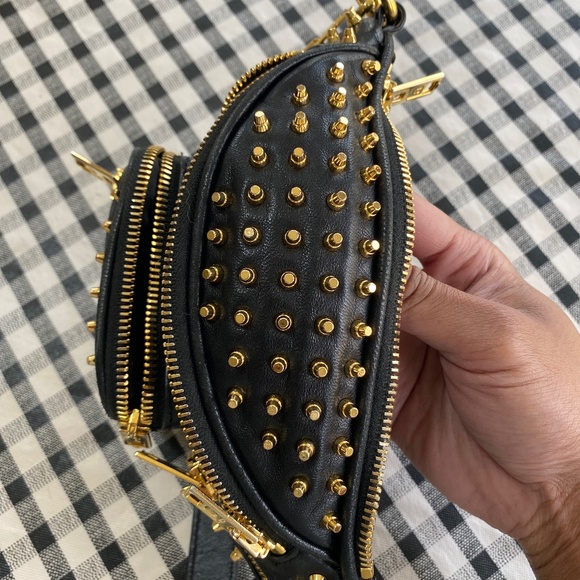 🖤🤍 Alexander Wang Attica Studded Cross Body Waist Bag Stud - Picture 11 of 16